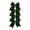 Green, variant on 12-Piece Silk Fabric Christmas Bows - 6 Inch Decorative Bow Decorations for Tree, Wreath, and Gift Hanging Ornaments