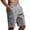 Dark Gray, variant on LWavelet Cargo Athletic Shorts Men Drawstring Elastic Waist Hiking Shorts Outdoor Classic Tactical Shorts with Multi Pockets
