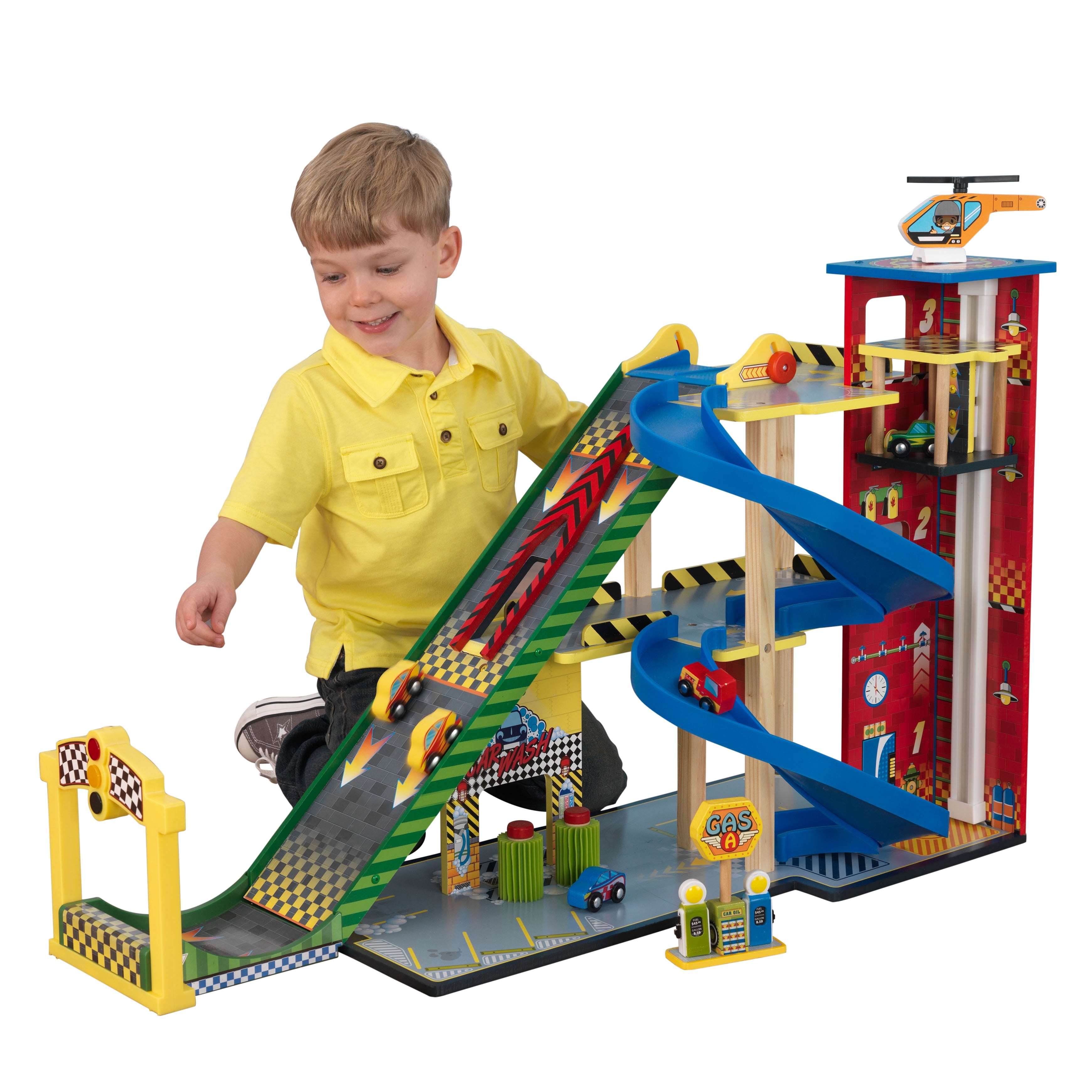 matchbox 4 level garage walmart