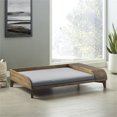 thumbnail image 4 of Mia Lit de Rangement en Bois Massif avec Coussin - Grand - Brun Foncé/gris, 4 of 4