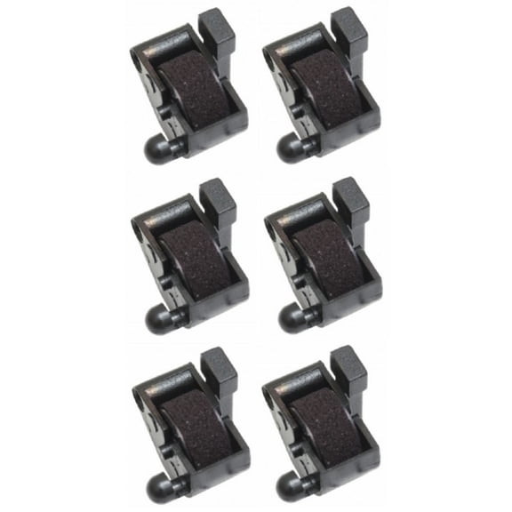 PrinterDash Compatible Replacement for Olivetti HD-7000 Purple Ink Rollers (6/PK) (IR-10)