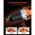 thumbnail image 6 of Corded Reciprocating Saw 120V 7.5A | Variable Speed 2800 SPM, 1-1/8" Stroke, Complete Kit with 8 Blades and Carrying Bag for Wood, Metal, Plastic, 6 of 6