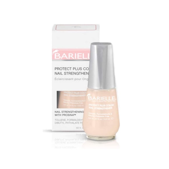 Barielle Protect Plus Color Fortalecedor de uñas Beige 0.5 onzas