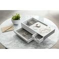thumbnail image 5 of Umbra Stowit Jewelry Box Accessory Organizer White/Nickel, 5 of 12