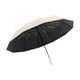 thumbnail image 2 of Paraguas automático plegable de plástico negro para exteriores, ideal para protegerse del sol y la lluvia. Paraguas de poliéster., 2 of 6