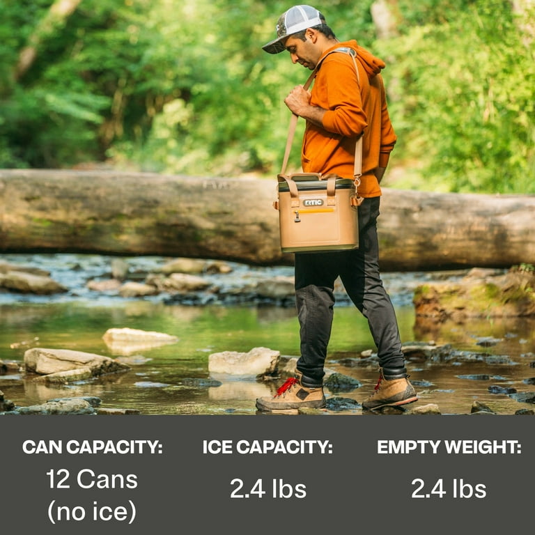 RTIC 12-Can Soft Pack Cooler with Waterproof Zipper & Tear