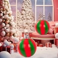 thumbnail image 4 of Qocolhg Christmas Decorations Indoor Outdoor Clearance! 2024 Christmas Decoration Balloons 55cm Outdoor Christmas Inflatable Decorated Ball Pvc Inflatable Christmas Ball Christmas Tree Decorations, 4 of 9