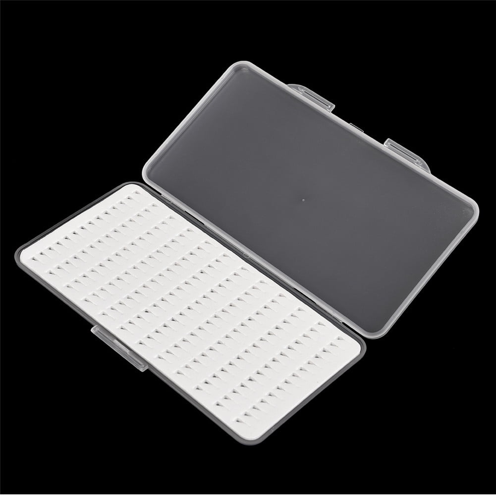 Ultra Thin Waterproof Clear Plastic Tackle Box Fly Fishing Flies