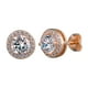 thumbnail image 3 of Xihbxyly Pendientes de Oro Rosa 925 para Mujer, Joyería de Moda, 3 of 3