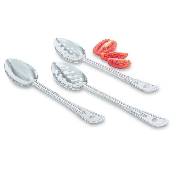 (Price/Pack)Vollrath 46981 Spoon Solid Stainless Steel 15 1-1 Each
