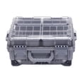 thumbnail image 3 of S SERENABLE Fishing Tackle Box Fishing Accessories Box Multifunctional Storage Organizer Gray, 3 of 9