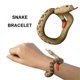 thumbnail image 1 of Pulsera de serpiente de juguete HKUKY, pulsera de serpiente de simulación de PVC, pulsera de serpiente falsa, juguetes de broma, juguetes traviesos aterradores, suministros para fiestas, pulsera de, 1 of 7