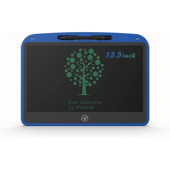 Lcd Writing Board 13.5 In Electronic Writing Tablet With Screen Lock Erasable Gr