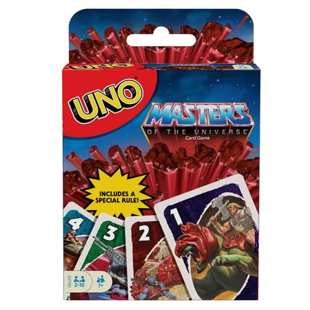 Uno Masters of The Universe Card Game for Players 7 Years Old & Up