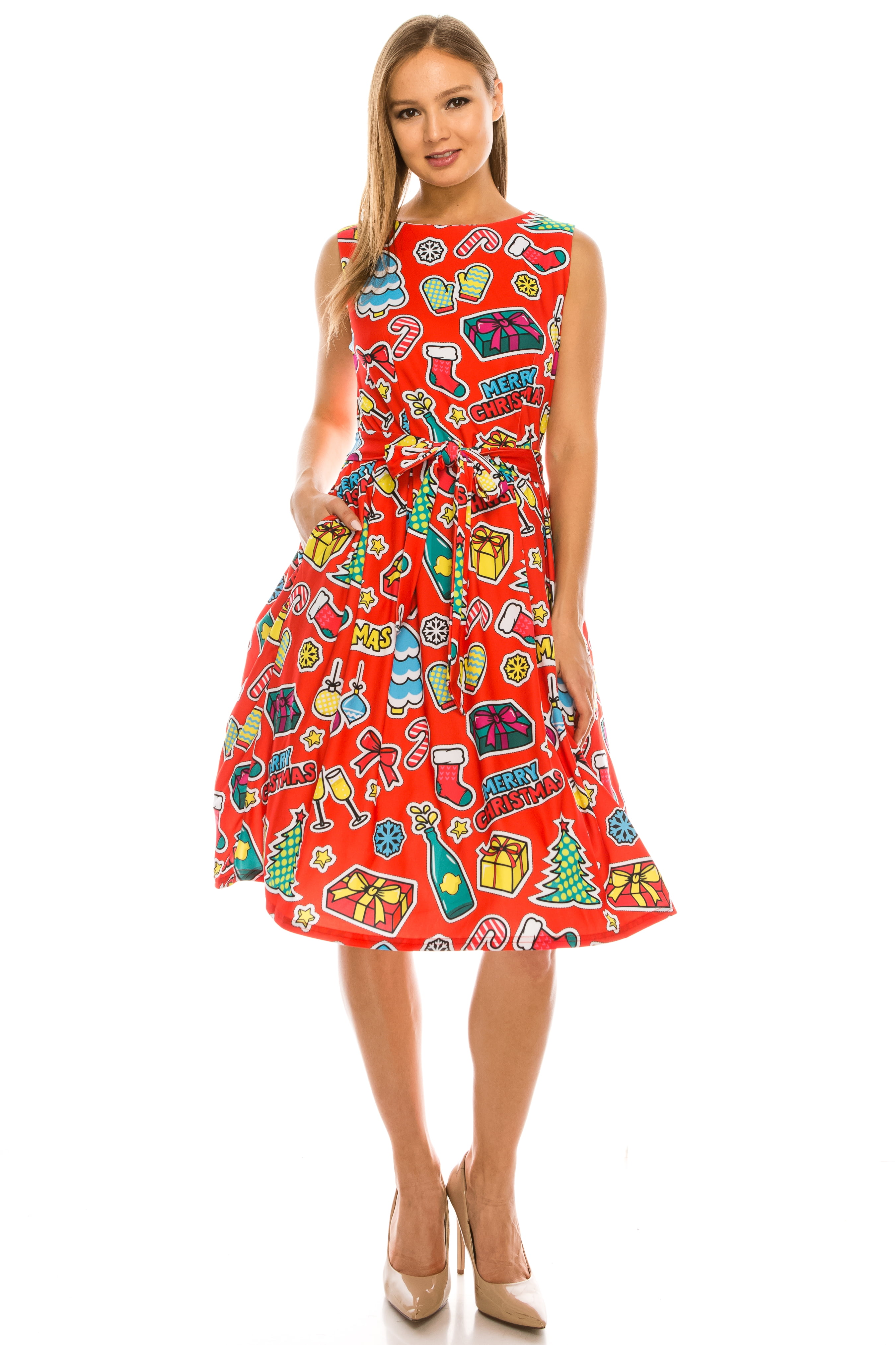 Ortaya çıkarmak Hristiyan sirk christmas cocktail dress YatıÅtırıcı ateÅ etmek mahçup