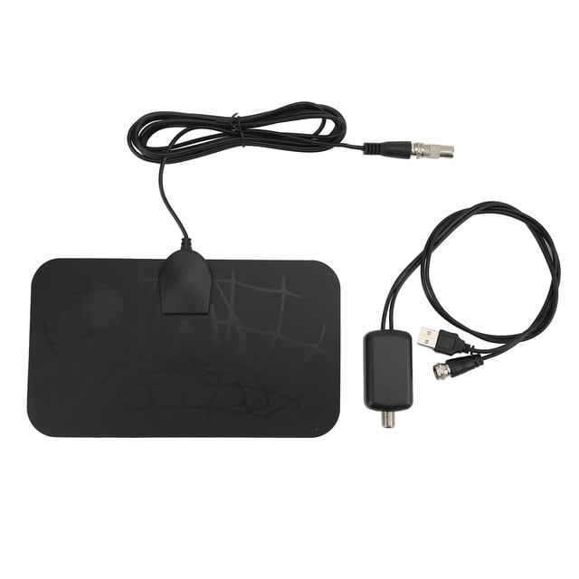 Amplified HD Digital TV Antenna, 4K TV Antenna Bendable Stable For ATSC