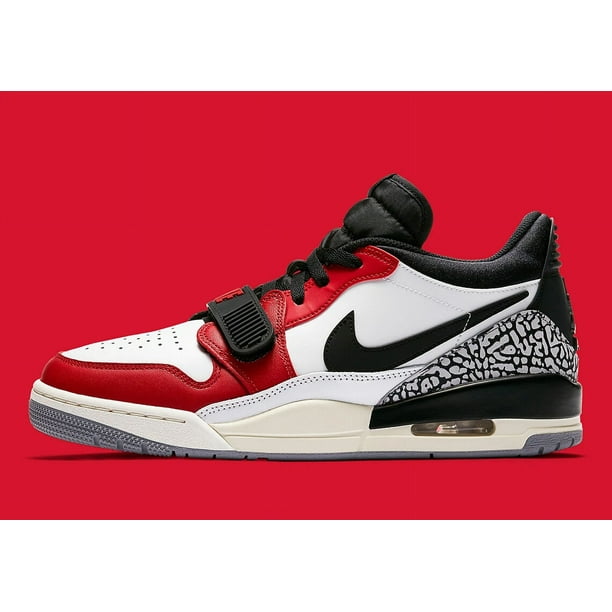 N I-K-E A i r-Jor-dan Legacy 312 Low Chicago Varsity Red Black CD7069-106 Men's NBY