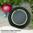 thumbnail image 2 of Trampoline Spring Cover Black, Round Trampoline Edge Protector Replacement, 600D Oxford Cloth Optional Cover for Small Trampoline Waterproof Cover for Home Playground, 2 of 6