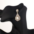 thumbnail image 3 of Accesorios de moda para mujer, pendientes de cristal - oro ER, 3 of 4