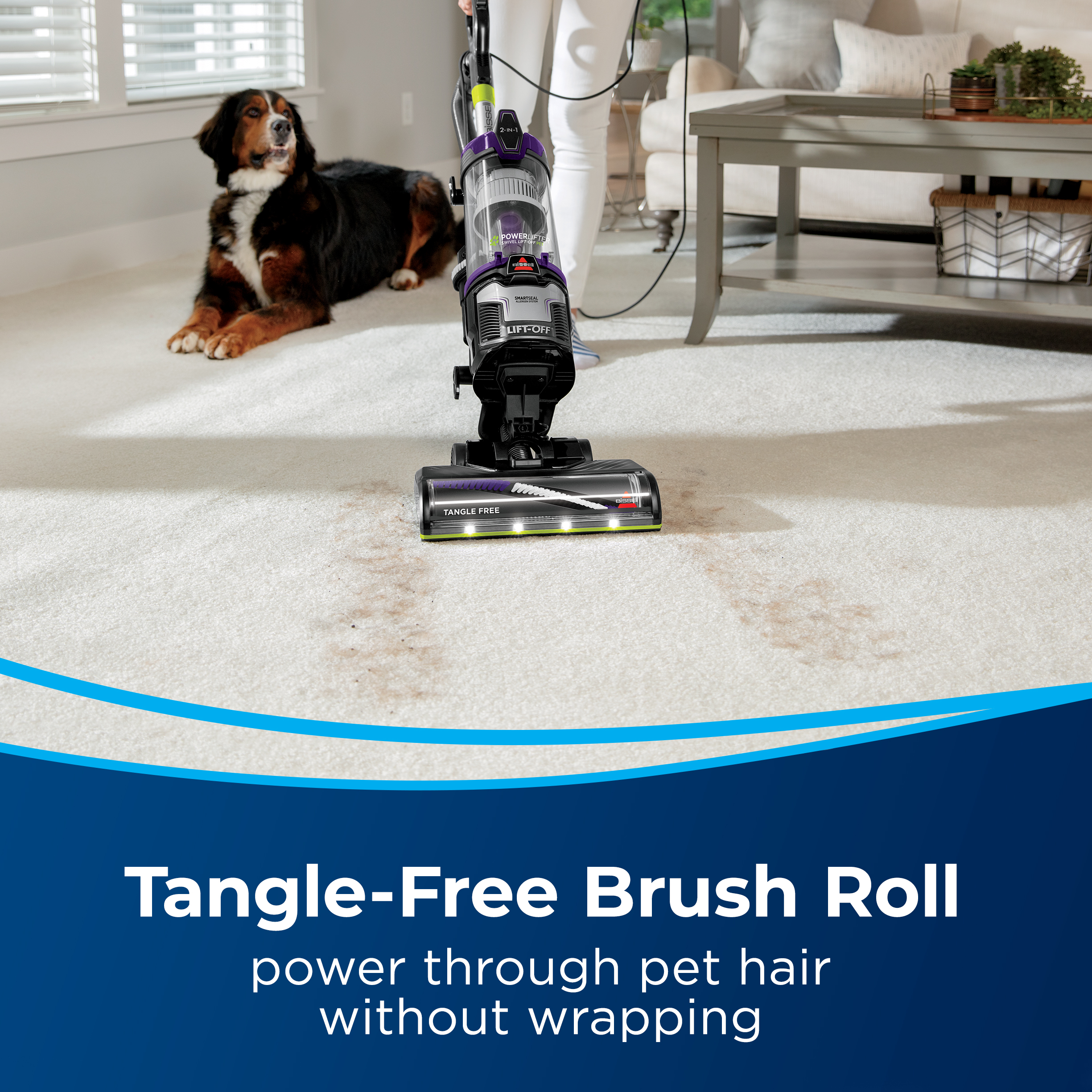 BISSELL PowerLifter Swivel Lift-Off Pet Upright Vacuum 2920F - image 4 of 8