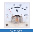 thumbnail image 2 of 0-300V Analog Panel Voltage Gauge Volt Meter 91C4 2.5% Error Margin, 2 of 5