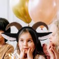 thumbnail image 4 of Diadema con orejas y cuernos de animales Diadema para disfraces de animales para fiestas temáticas de carnaval, lindas diademas para escenarios Diademas para niños, 4 of 6