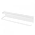 thumbnail image 4 of Organizador de baño y cocina con barra doble magnética blanca para toallas, 4 of 8