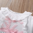 thumbnail image 5 of Hessimy Unisex Baby Short Sleeve Bodysuits Made With Cotton,Comfortable(White, 5 of 9