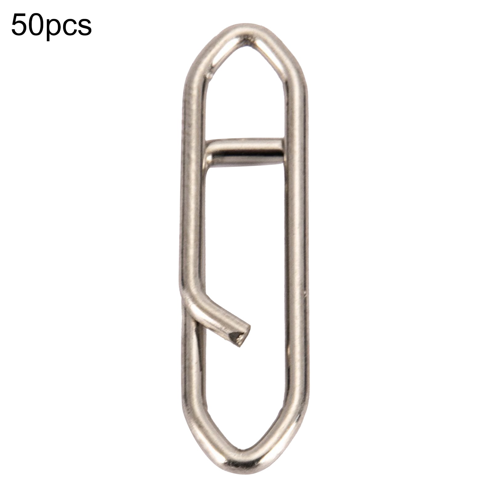 Cheers.US 50Pcs Paper Clip Fishing Clips Fast Change Fishing Snaps Fishing  Speed Clips Freshwater Saltwater Line Leader Wire High Strength Stainless  Steel Corrosion Resistant 