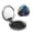 Round Shape, variant on Raven Wolf Moon Moonlight Art Portable Double-Sided Face Mirror Round Shape, Magnifying Compact Pocket Mirror with PU Leather Cover