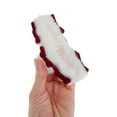 thumbnail image 4 of Unique Bargains 1 Pc Fashion Bow Fleece Hair Clips for Home Red White, 4 of 5