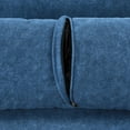 thumbnail image 2 of Blue Microfiber Loveseat with 3 Backrest Angles / Adapt to Different Postures, 2 of 5