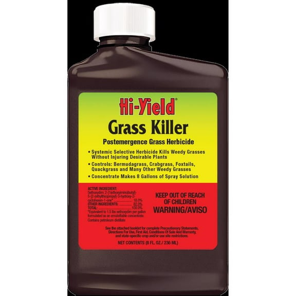 Hi-Yield (31134) Grass Killer Postemergence Grass Herbicide (8 oz)