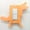 Orange, variant on Cute Cartoon T-Rex Light Switch Cover - Fun Dinosaur Design for Kids' Room Decor
