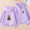 thumbnail image 1 of EGNMCR Sweat à Capuche à Manches Longues et Col Rond pour Enfants avec Imprimé Dégradé, polyester, 1 of 6