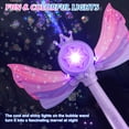 thumbnail image 3 of Bubble Wands Britik - Luz LED y música para niños y niñas, color morado, 3 of 9