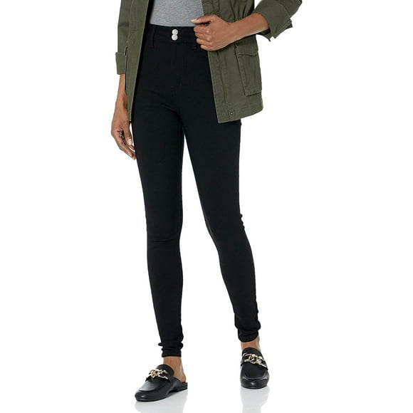 V.I.P.JEANS Pantalon Kaki pour Femmes, Doux et Extensible, Blanc Noir Rouge Marine