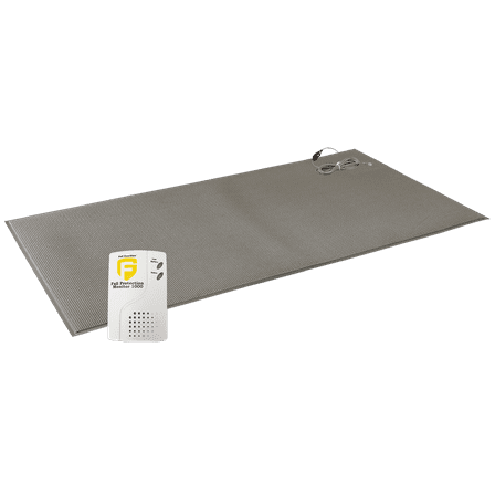 Fall Guardian 1000 Monitor and 24"x48" gray 1 year floor mat