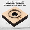 thumbnail image 4 of Leather Cutting Punch Die, 2in Diameter Clear Lines Hard To Break Round Shape Leather Punch Cut  Lightweight  For DIY Processing, 4 of 8