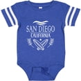 thumbnail image 3 of Inktastic San Diego California Cute Surfing Boys or Girls Baby Bodysuit, 3 of 5