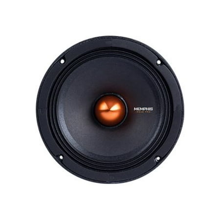 Memphis Car Audio - MOJO Pro 6-1/2" 2-Way Car Speakers (Pair) - Silver/Black