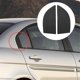 thumbnail image 2 of Car Exterior Rear Door Triangular Panel Trim 838301E000 838401E000 for Accent 2006-2010 Outside Pillar Panel, 2 of 5