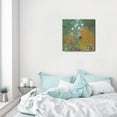 thumbnail image 3 of Gustav Klimt Canvas Wall Art - Garden Flower Famous Oil Painting Classic Artwork Picture Print with Framed Painting Hang for Home Office Bedroom Living Room Wall Decor-13.5"X13.5", 3 of 7