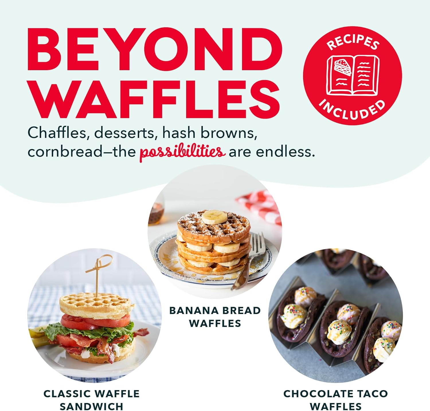 Mini Waffle Maker Compact Electric Iron for Creative Homemade Treats Nonstick Surface Easy Clean