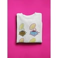 thumbnail image 3 of Pop Art Gramophones Sweatshirt Men -Image by Shutterstock, Male x-Large, 3 of 4