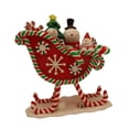 thumbnail image 3 of Adorno navideño de arcilla suave, decoración navideña de arcilla, accesorios para fiestas navideñas, manualidades Pequeño muñeco de nieve, 3 of 9