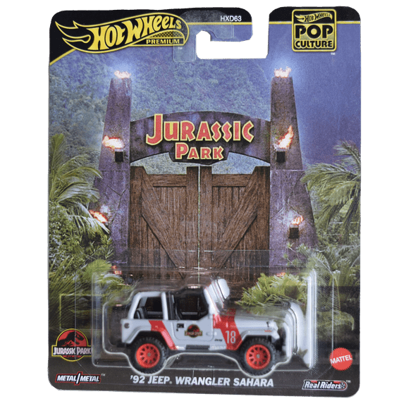 Hot Wheels '92 Jeep Wrangler Sahara