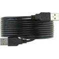 thumbnail image 2 of 10 Pack USB 2.0 A Male to A Male Cable 15ft High Speed Data Transfer Cord Black Cables Direct Online, 2 of 5