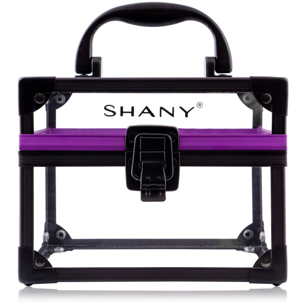 Funda para cosméticos y artículos de tocador SHANY, transparente, extra grande