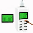 thumbnail image 2 of Tancola Smart 8-Ports 60W USB Hub Charging  Station 3.0 Hub Dock  sation for  iPad,Iphone,Tablet and Smartphone, 2 of 6